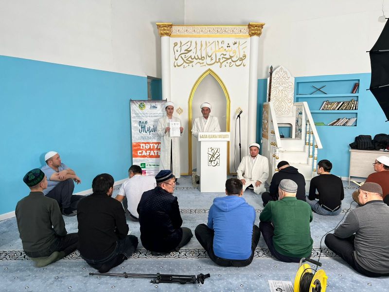 «Бала қажы» мешітіне жаңа наиб имам қызметке тағайындалды