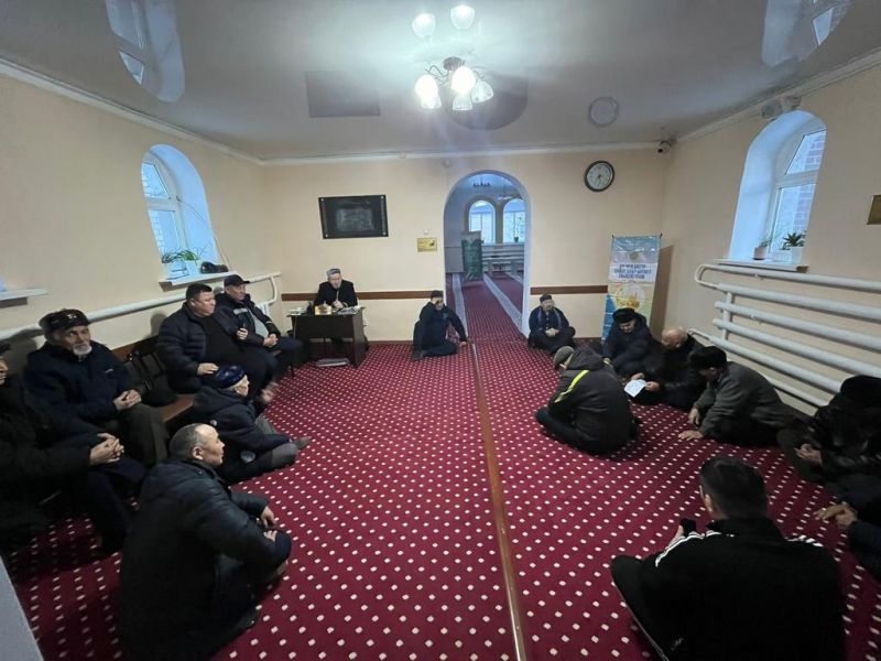 «Нұр» мешітінің  ақсақалдары бас қосты