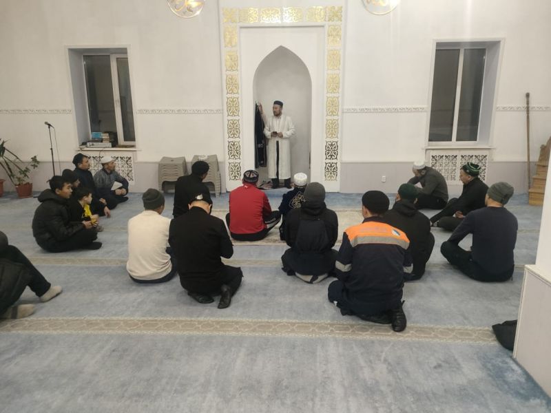 «Иса молла» мешіті жамағаты бас қосты