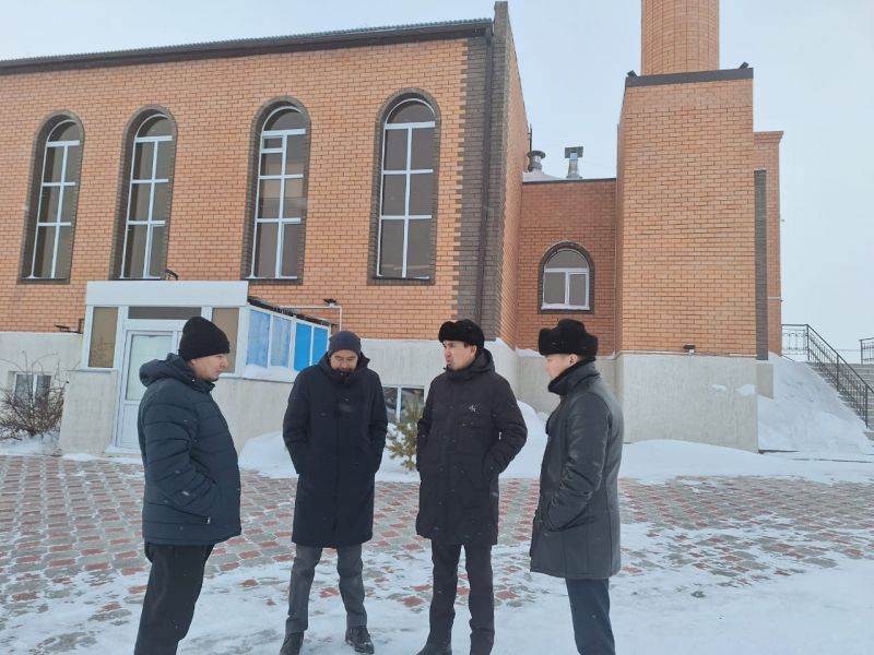 «Әл Машан» мешіті ұжымы «Қажыбай қажы» мешітін зиярат етті