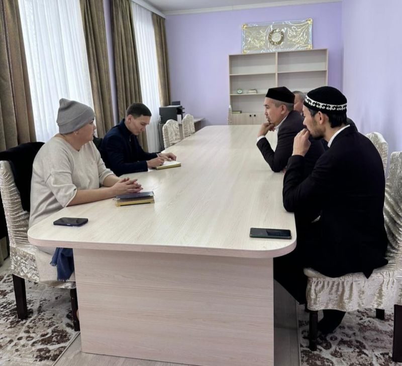 Үштөбе ауылының әкімі мешітті зиярат етті