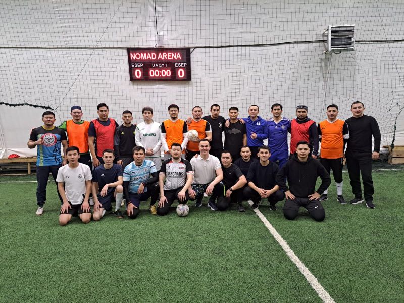 Ізгі қоғам: футболдан сайыс ұйымдастырылды