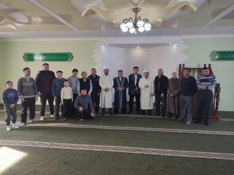Көкпекті ауылдық мешітіне жаңа имам тағайындалды