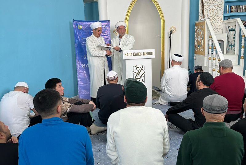 «Бала қажы» мешітіне жаңа наиб имам тағайындалды