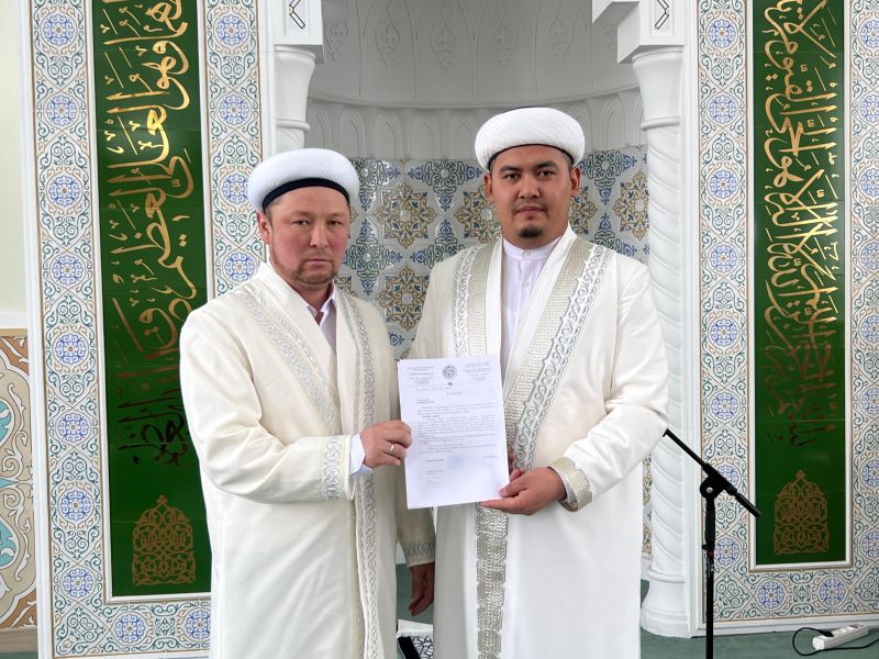 «Төлеутай ата» мешітіне имам тағайындалды