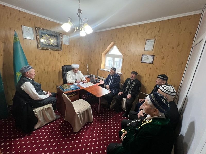 «Нұр» мешітінде ақсақалдар жиыны өтті