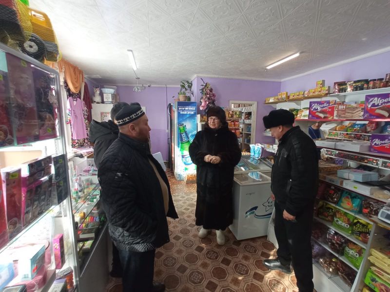 ДҮКЕНДЕРДЕ ІШІМДІККЕ ҚАРСЫ ҮНДЕУ ЖҮРГІЗІЛДІ