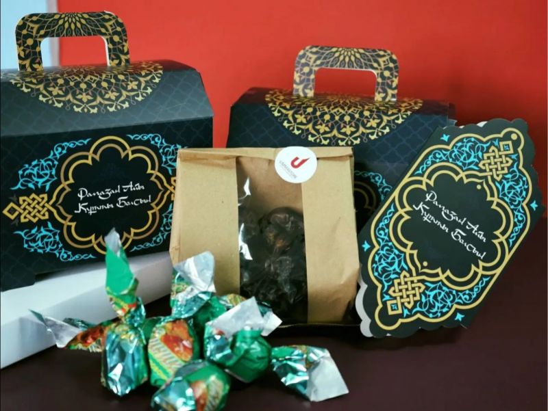 «Төлеутай ата» мешітінде «Рамазан тәттілері» үлестірілді