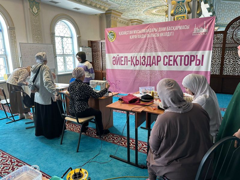 Тақия тігуден шеберлік сағаты өтті