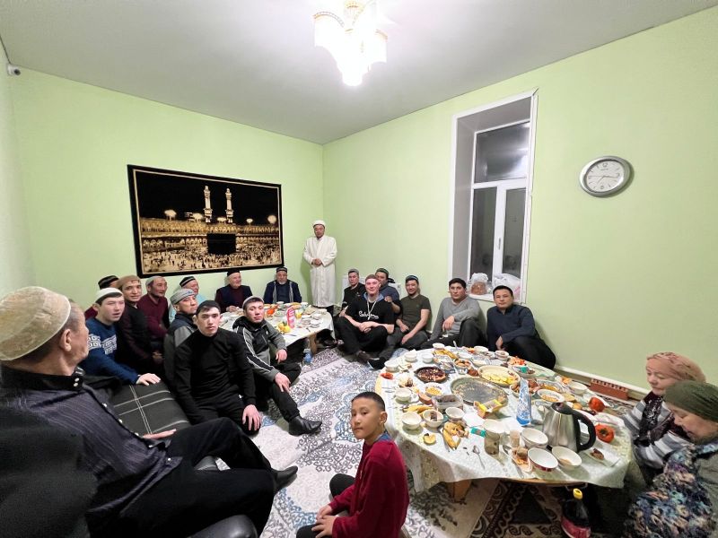 Көкпекті ауылының жамағаты ауызашарда бас қосты