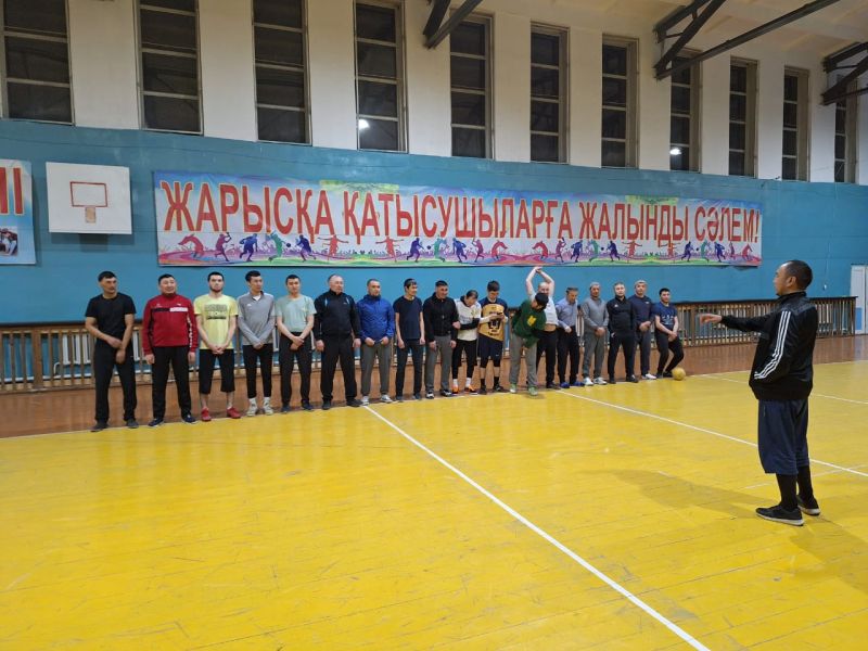 Ағадыр кенті жамағаты футбол алаңында бас қосты