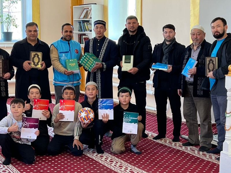 «Диянет» қайырымдылық қоры «Нұр» мешітінде қайырымдылық шарасын ұйымдастырды