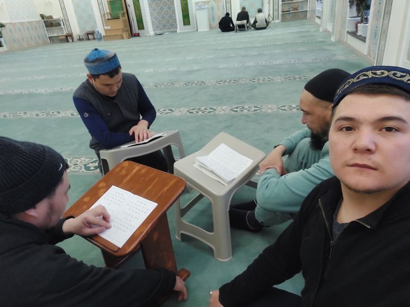 «Төлеутай ата» мешітінде "Бір айда Құранға түс" дәрісі жалғасуда