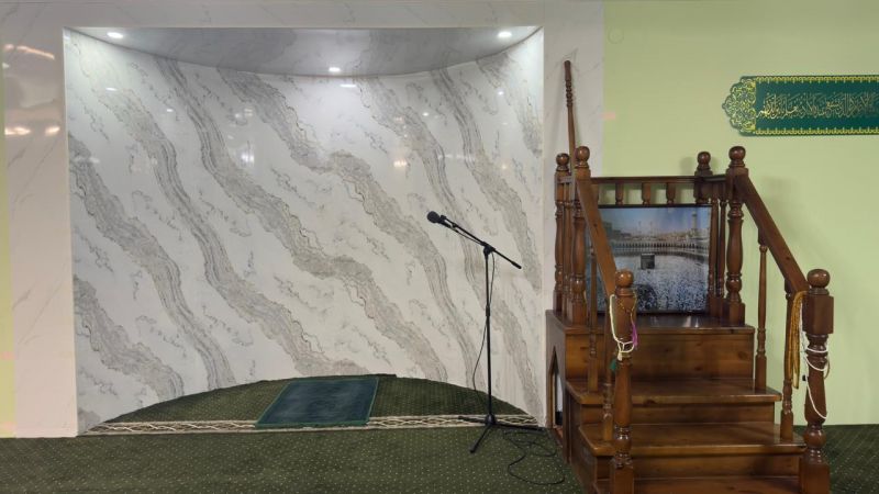 Көкпекті мешітінің михрабы жаңартылды