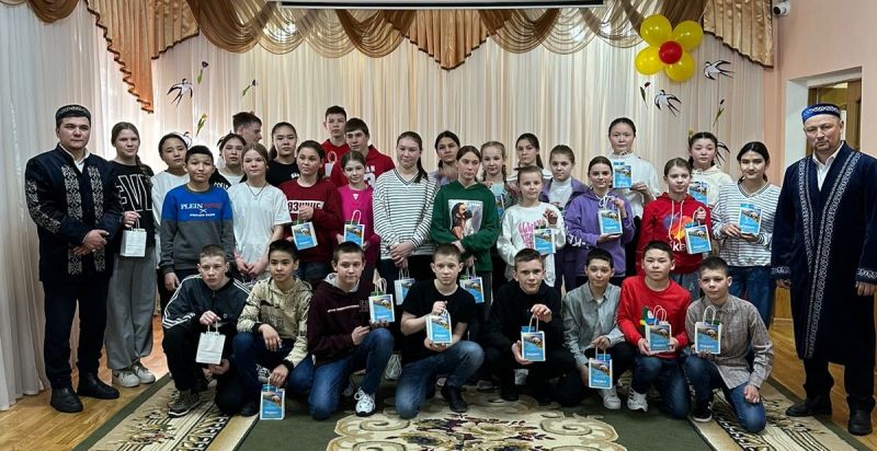 «Төлеутай ата» мешіті балаларға қуаныш сыйлады