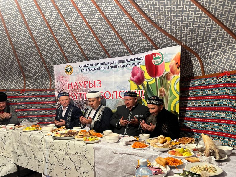 Облыс бас имамы «Төлеутай ата» мешітіндегі игі шараларға қатысты