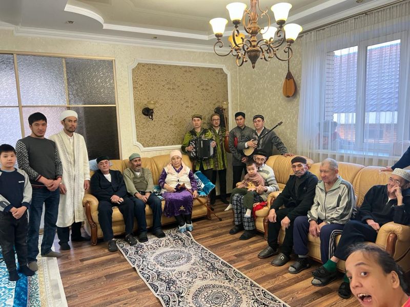 «Киелі шаңырақ» қарттар үйінде ауызашар берілді