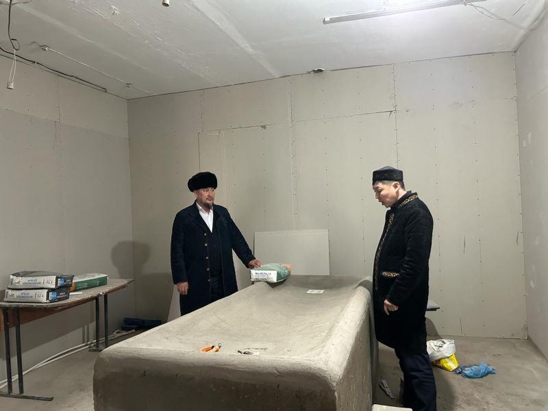 «Әл Машани» мешітінде мәйітхана жөндеуден өтуде
