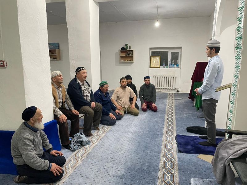 Қарабас кенті мешітінде ауызашар берілді