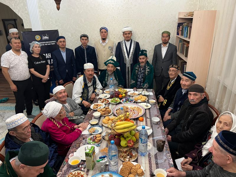 Қарағандыда «Киелі шаңырақ» қарттар үйінде ауызашар берілді