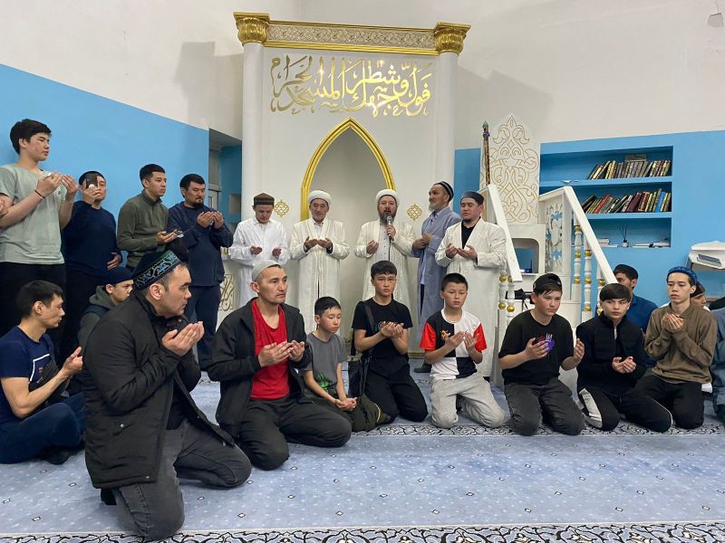 «Бала қажы» мешітінде Құран хатым дұғасы жасалды