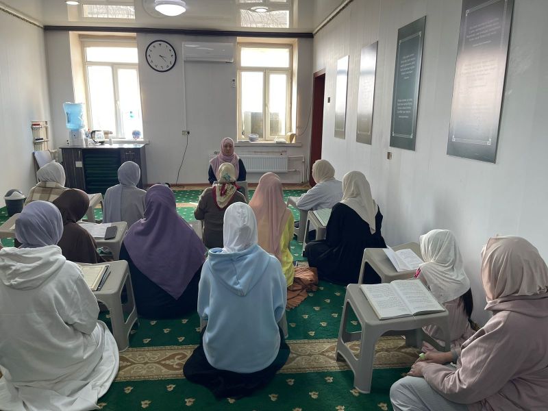 «Бала қажы» мешітінде әйелдер құран хатымды аяқтады