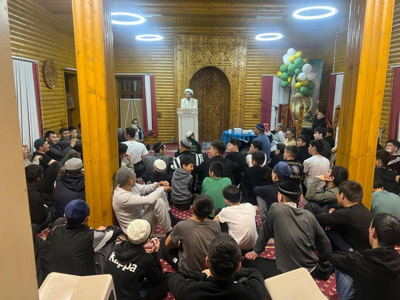 «Құнанбай қажы» мешітінде сұрақ - жауап ойыны ұйымдастырылды