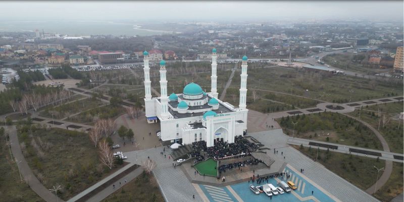 Қарағанды облыстық «Әнет баба» мешітінде Ораза Айт намазы оқылды