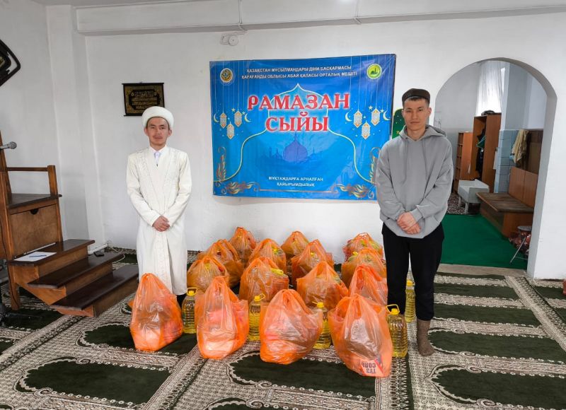Дубовка кенті мешітінде қайырымдылық жүзеге асты