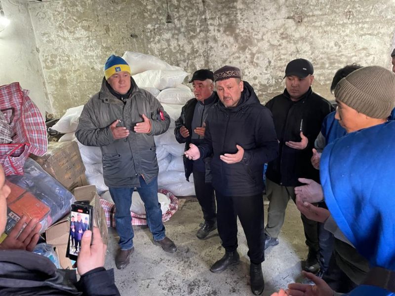 Қайрақты және Ақсу ауылдарына гуманитарлық көмек жеткізілді