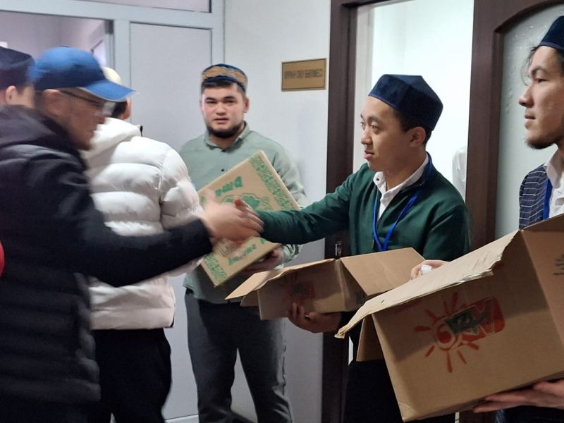 Үштөбеде «Қайырымды жұма» акциясы өтті