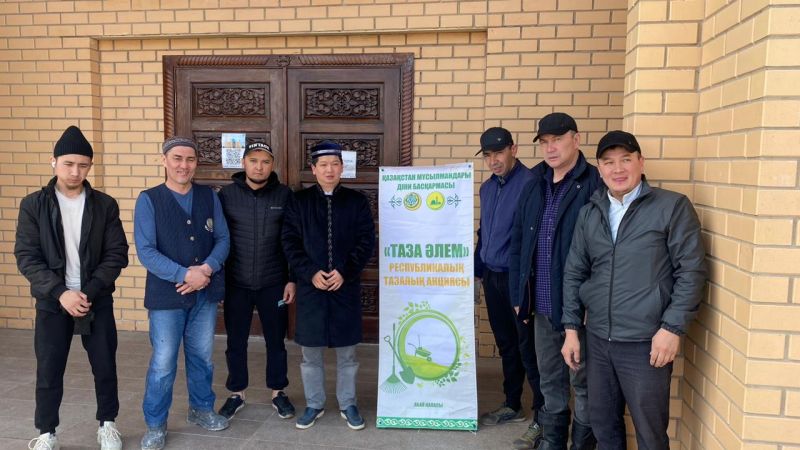 Абайда «Таза әлем» атты сенбілік жұмыстары жүргізілді
