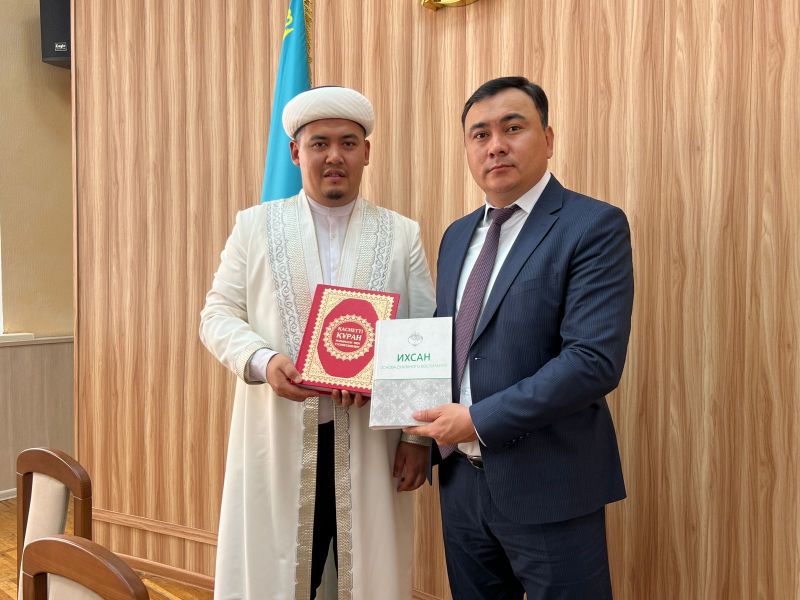Облыс бас имамы Қарқаралы ауданының әкімімен жүздесті