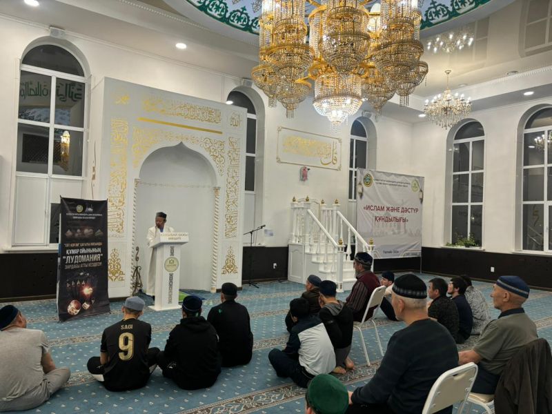 «Қажыбай қажы» мешітінде лудоманияның зардаптары айтылды 