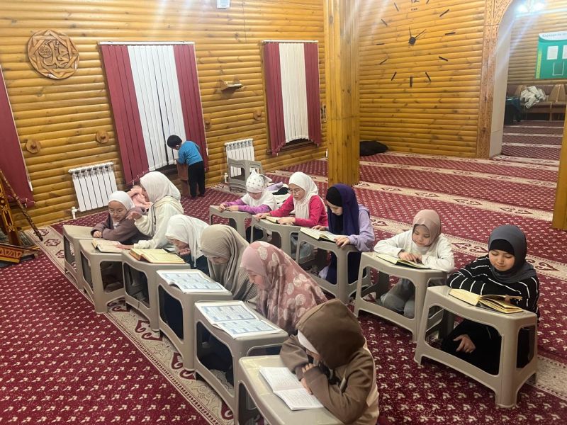 «Құнанбай қажы» мешітінде Құран курсы жалғасуда