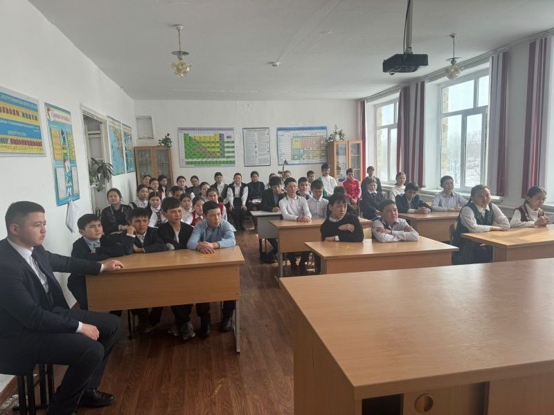 Қарабұлақ ауылында шәкірттерге насихат айтылды