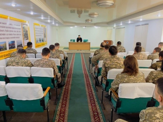 ТЖБ бөлімшесінде жат ағымға қатысты семинар өтті