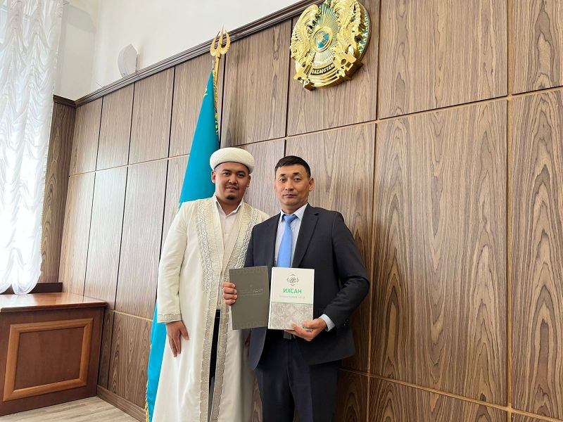 Облыс бас имамы Бұқар жырау ауданының әкімімен жүздесті