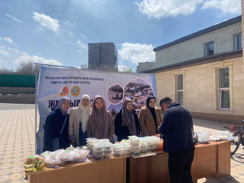 «Жақып Ақбай» мешітінде қайырымдылық жәрмеңкесі өтті
