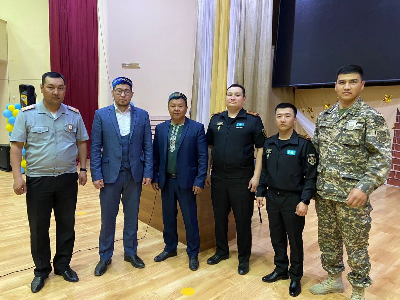 Әскери бөлімдер және әскери полиция қызметкерлерімен кездесу өтті