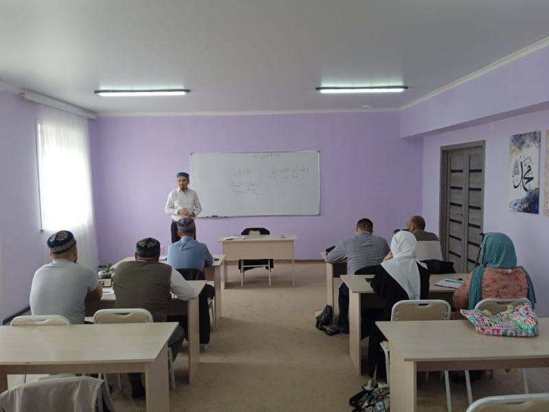 Үштөбеде діни біліктілікті арттыруға арналған дәріс басталды