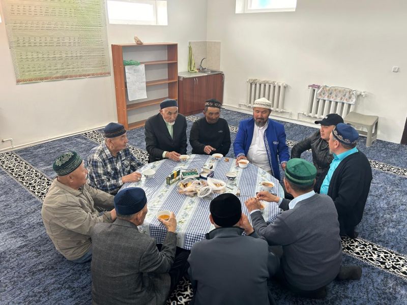 «Жұмабек Тәшен» мешітінде ақсақалдар қауымы бас қосты 