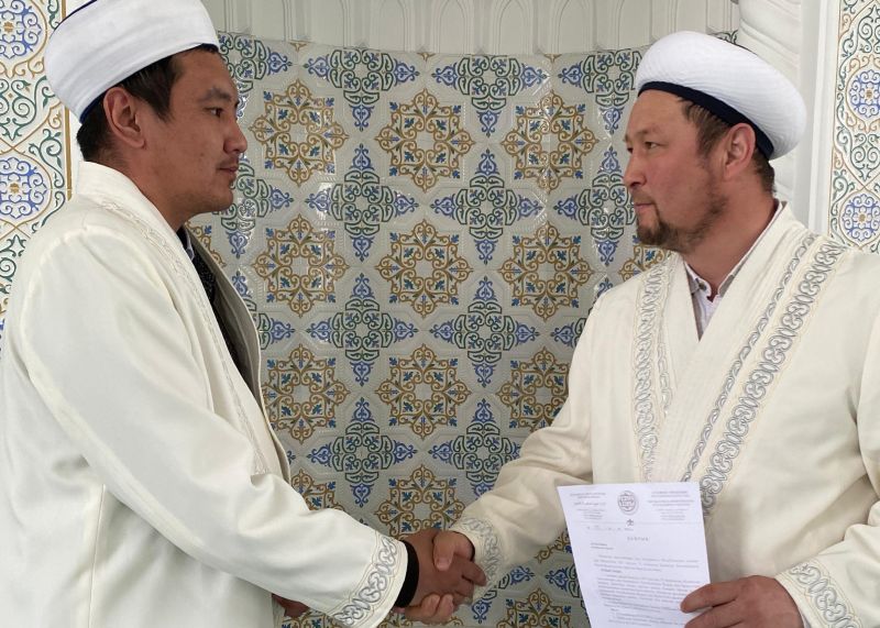 «Төлеутай ата» мешітіне жаңа наиб имам тағайындалды