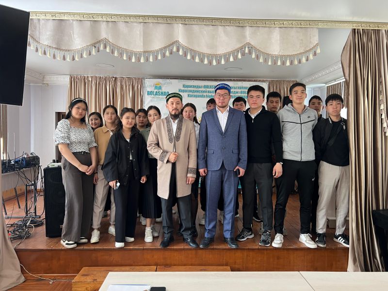 РАНТ мүшесі «Болашақ» колледжі студенттерімен кездесті