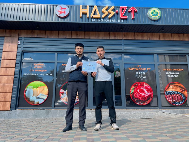 «HAS ET» ет дүкені сертификатын жаңартты