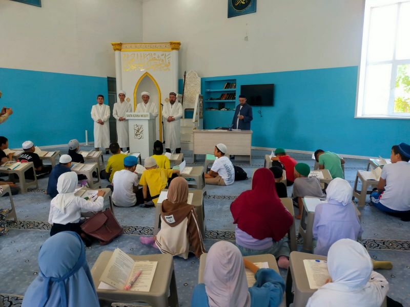  «Бала қажы» мешітінде жазғы сауат ашу дәрісі басталды