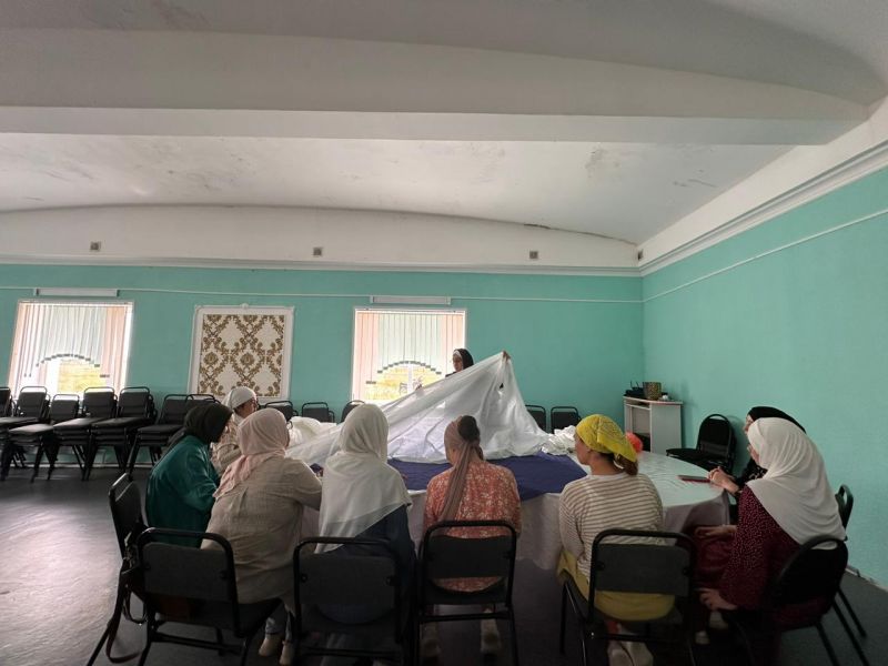 Абайда мәйіт кебіндеуден дәріс өтті