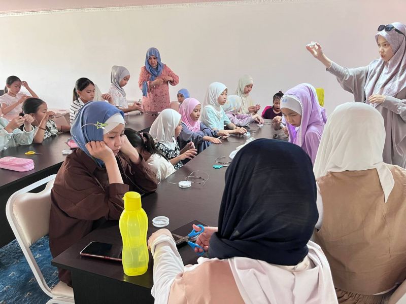 «Қажыбай қажы» мешітінде қолөнерден дәрісі өтті