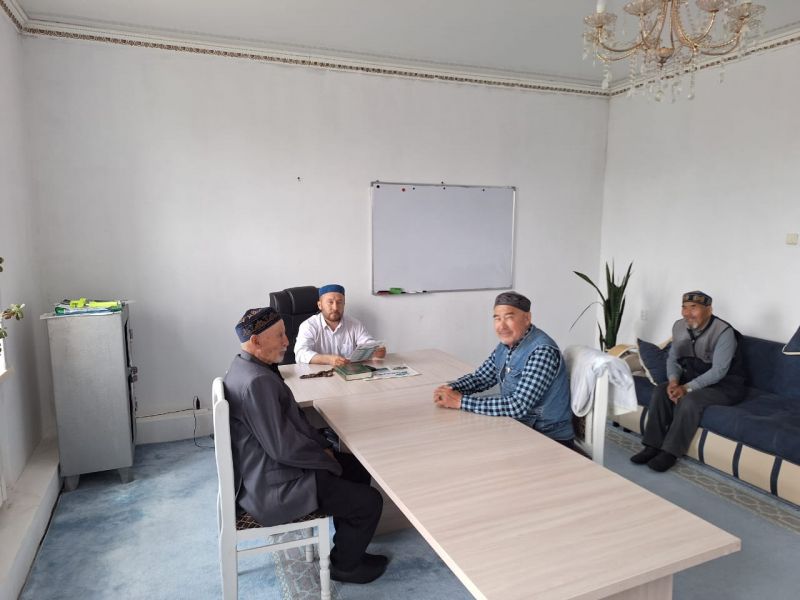 Ағадыр кентіде құрбан айтқа қатысты жиын өтті