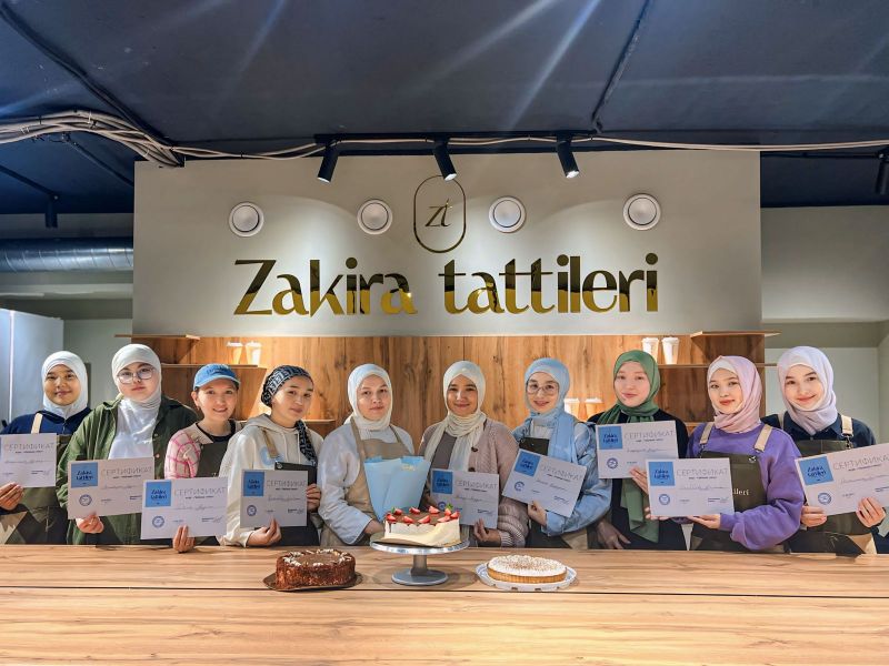 Кондитерлік өнімдер жасаудан шеберлік сағаты өтті